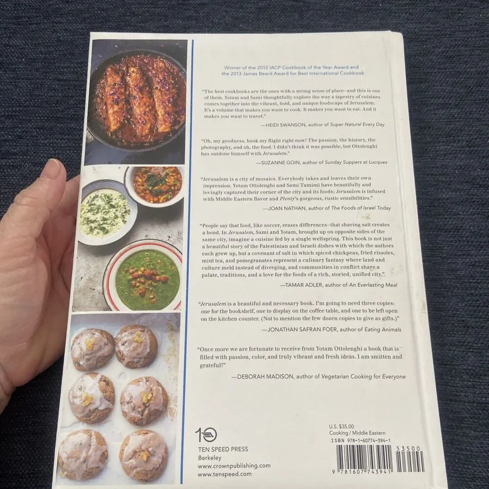 Jerusalem : A Cookbook by Yotam Ottolenghi and Sami Tamimi (2012, Hardcover)